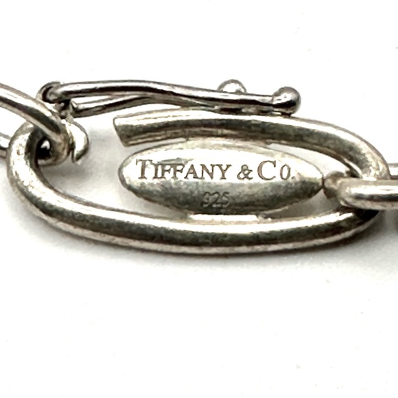 Tiffany & Co VINTAGE Elsa Peretti Silver  5 Charm Bracelet - Picture 9 of 9